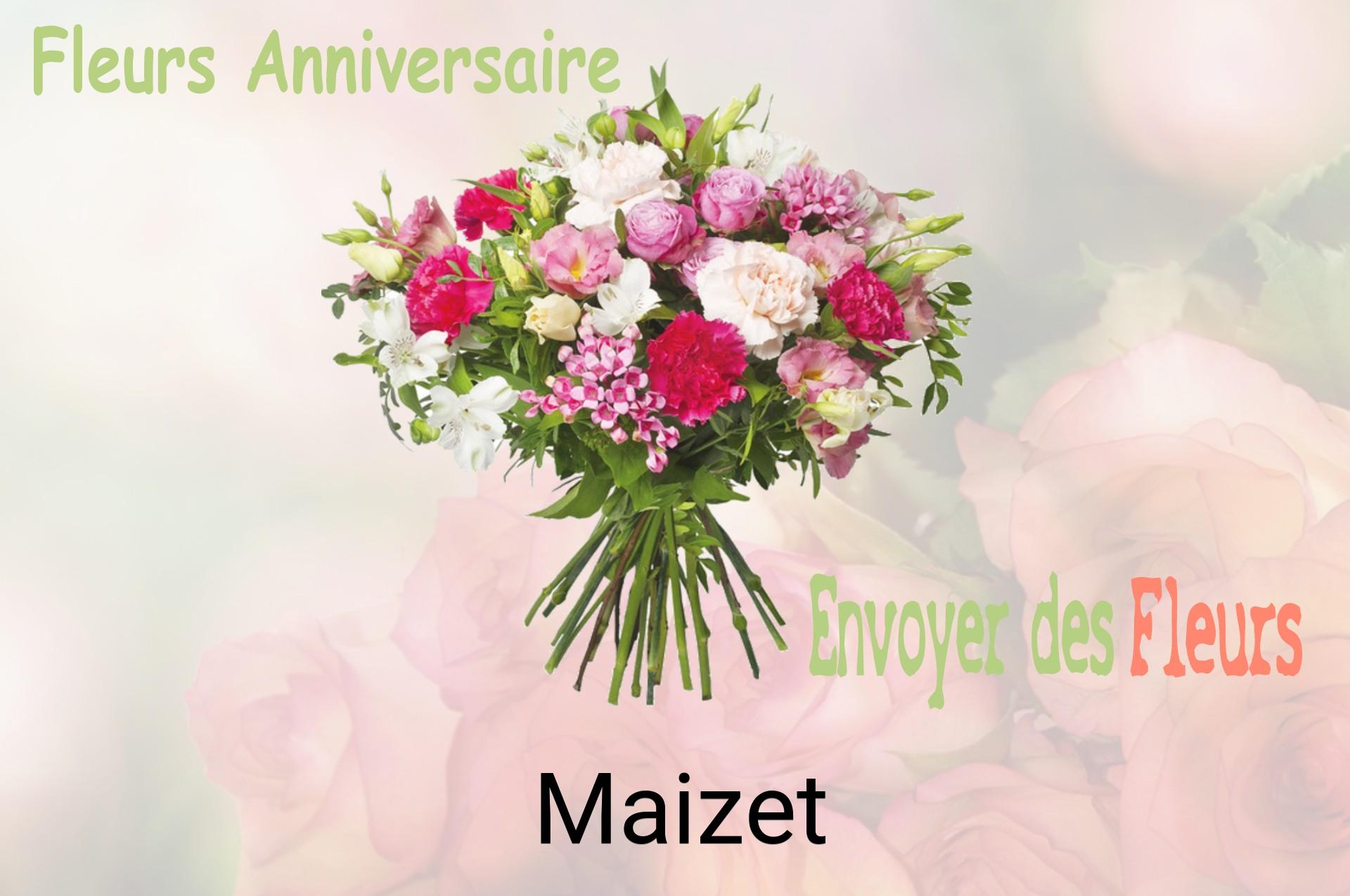 Bouquet de fleurs d’anniversaire livré à Maizet